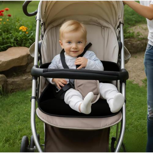 INFANZIA Car Seat Protector for Potty Training Toddler,Black & Gray,2-Pack