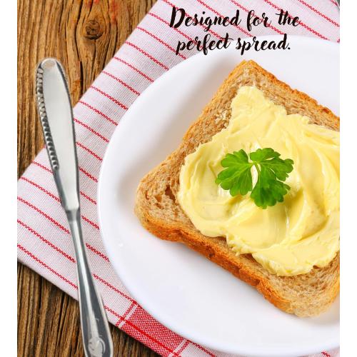 Simple preading Stainless Steel Butter Spreader knife, Butter Knife - 3 in 1 Kitchen Gadgets 2 knifes