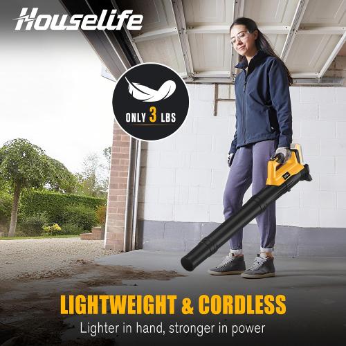 Cordless Weed Trimmer and Leaf Blower Combo Compatible with Dewalt 20V Max Battery(Battery Not Included), 12 Inch Weed Eater/String Trimmer with Auto-Feed, Lightweight Leaf Blower Cordless