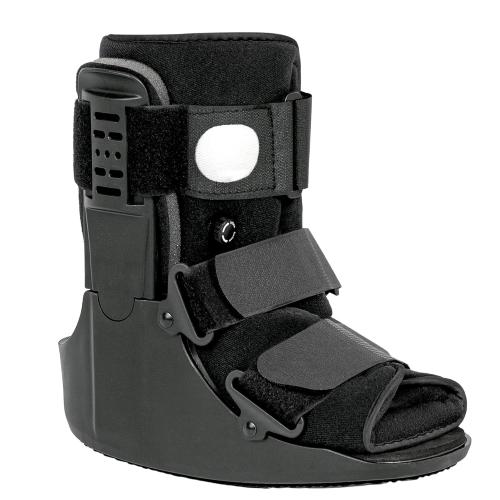 Size S/M....Air Walking Boot, Fracture Boot Short Walker Protection Fits Left or Right Foot Ankle Support for Injuries Fractures Sprains Black M