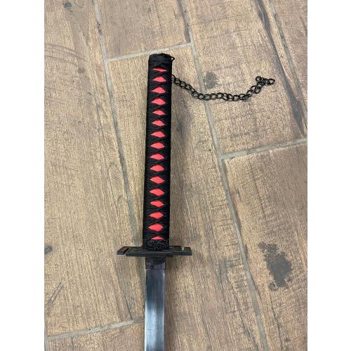 Fantasy Anime Sword Japanese Style Metal Blade for Cosplay Costume Hallowee