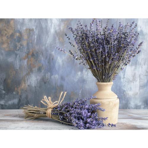 Dried Lavender 2 Bunches 100% Fresh Natural Purple Bouquet Flowers for Bathroom Photo Props Crafts Decoration, 15-17 for Shower Weeding Vase Decor, Home Fragrance(200-220 Stems(100g/3.5oz Total))