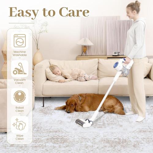 Area Rug 6x9 Living Room Rug, Machine Washable Vintage Distressed Medallion Rug Non-Slip Soft Low Pile Large Indoor Rugs for Bedroom Kitchen Dining Room Office(Beige,6'x9')