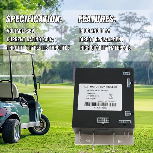 73326-G02 73326G03 36V 350A Motor Controller PDS Shunt Controller Fit for EZGO TXT Golf Cart 2000-2009
