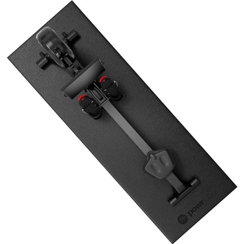Powr Labs Rowing Machine Mat, Treadmill Mat for Carpet & Hardwood Floors - Rower Mat for Hydrow, Concept 2, Peloton Rower, Exercise Equipment, Gym Equipment