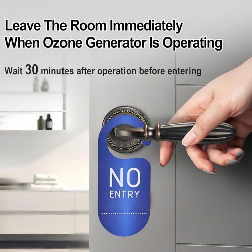 Ozone Generator & Ozone Odor Eliminator 60,000mg/h, Industrial & Home Ozone Machine with Temp/Humidity Display, Removing Odors for Rooms, Smoke, Cars, Pets, Basements, Farms(Green)