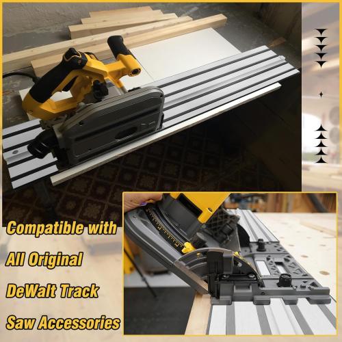 55 Track Saw Guide Rail for DeWalt Track Saws, Replacement for DeWalt DWS5020 Track Saw Guide Rail, Perfect for DeWalt Track Saw and Woodworking Longer Cuts, 2 Year Warranty