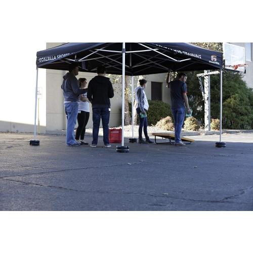 US Weight 30 Pound Canopy Weight Set of 4 with No-Pinch Design - Easy Installation and Removal to Secure Tents, Canopies, and Umbrellas at Outdoor Events