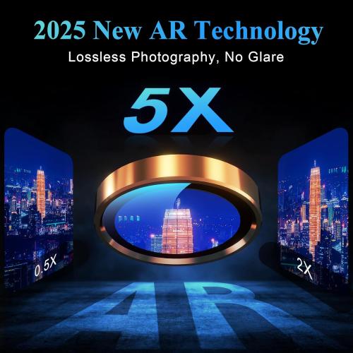 YWXTW Camera Lens Protector for iPhone 17 Pro/iPhone 17 Pro Max, [1 Step Installation Tray] Tempered Glass Screen Protector Metal Individual Camera Cover Accessories Case Friendly (Cosmic Orange-2Pack)