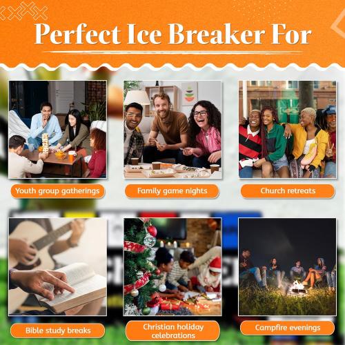 Kulture Games Get ChurchED | The Christian Party Game| Christian Gifts & Cards | Bible Trivia Game | Charades Games | Family & Youth Groups | Bible Quiz (Sing, Act/Charades, Explain)