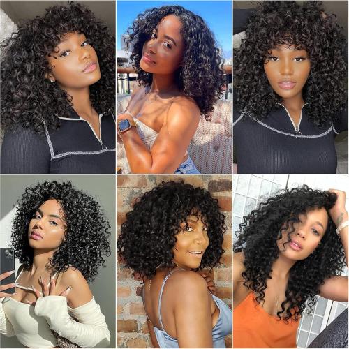 QRHSUKA GoGo Curl Crochet Hair for Women Water Wave Curly Crochet Hair Wavy Hair Deep Wave Beach Curl Crochet Synthetic Hair Extensions (18 inch(Pack of 6), #33)