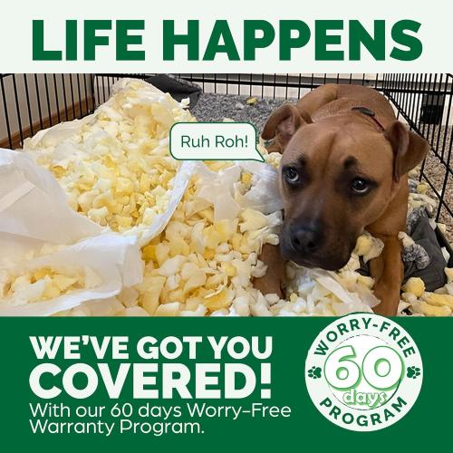 Cooling Gel Dog Bed for Medium/Small Dogs w/ Removable Bolsters & Washable Cover, For Dogs Up to 35 lbs - Plush & Velvet L Shaped Chaise - Platinum Gray, Medium