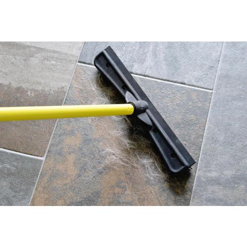 FURemover Pet Hair Removal Rubber Broom, Telescopic Handle