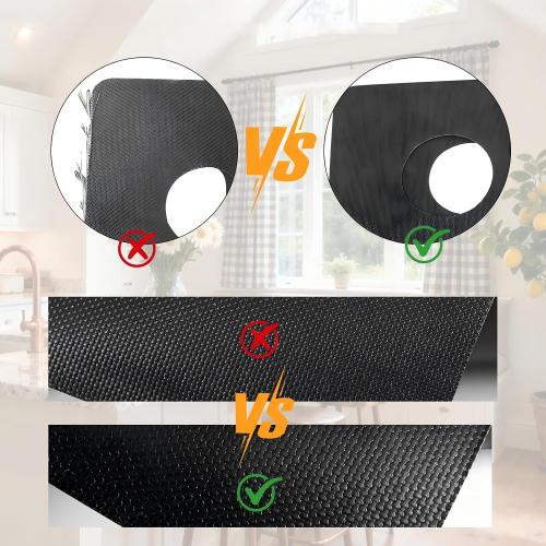 2 pcs Stove Cover For Whirlpool Gas Stove Protectors 4 Burners Model WFG320M0BS WFG320M0BB WFG320M0BW WFG320M0MW WFG320M0MS, Reusable Splatter Guard Protector Liner