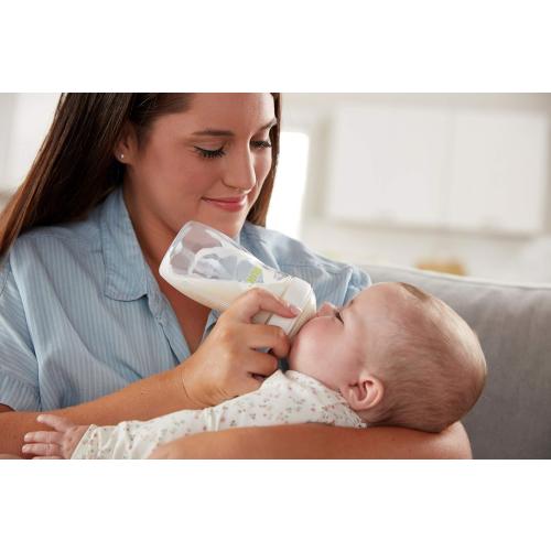 NUK Simply Natural Baby Bottle with SafeTemp