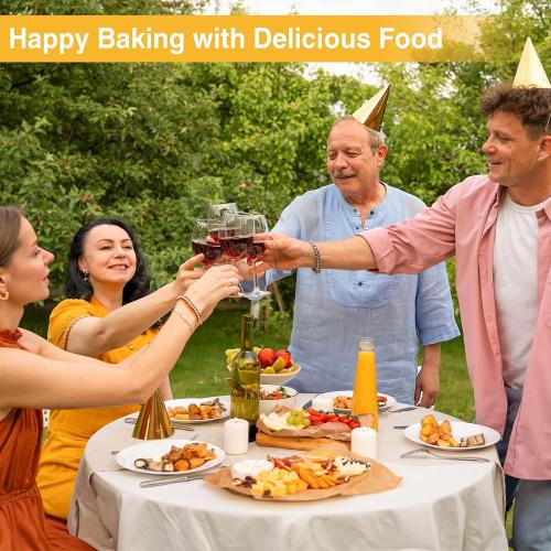 300 PCS Parchment Paper Sheets - OAMCEG 12x16 Inch No Chemical Non-Stick Unbleached Pre-Cut Parchment Paper with a Silicone Brush, for Baking Grilling Air Fryer Steaming Bread Cup Cake Cookie