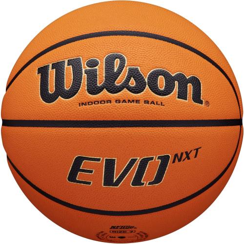 WILSON NCAA Evo NXT Official Indoor Game Basketballs - Sizes 6 and 7