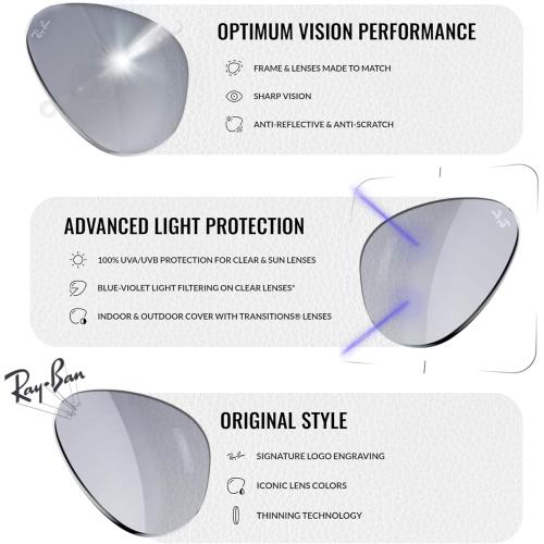 Ray-Ban RB4187 CHRIS Square Shaped Sunglasses for Men & Women with Official RAYBAN Eyewear