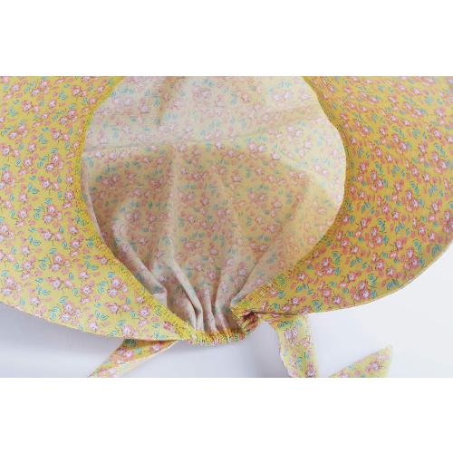 Size Large Color Yellow prairie cottage floral colonial rustic dress set