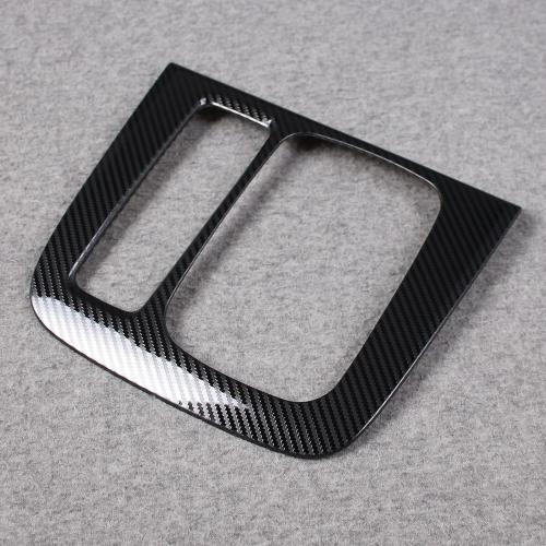 Beautost Fit for Honda 2023 2024 2025 2026 CR-V CRV Gear Shift Knob Console Panel Cover Trim (Carbon Fiber Black)