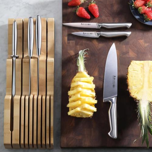 Cangshan Sanford Series 1027167 German Steel 7-Piece Knife In Drawer Set