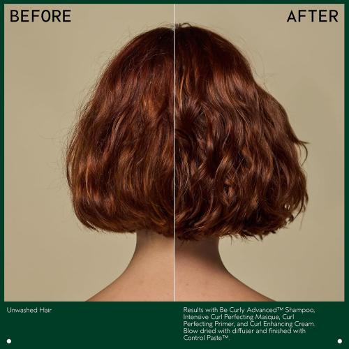 Aveda Be Curly Advanced Curl Enhancer Hair Styling Cream | Defines Curly and Wavy Hair | Hydrates, Reduces Frizz, Adds Shine | Air Dry or Blow Dry | Silicone Free | 98% Naturally Derived*