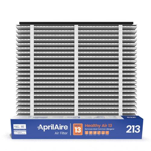 Size 20x15x4 AprilAire 213 Replacement Filter for AprilAire Whole House Air Purifiers - MERV 13, Healthy Home Allergy, 20x25x4 Air Filter (Pack of 1)
