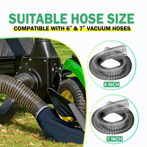 6-1187 Deck Adapter for Mow-N-Vac, Compatible with 69861, 43830, 45-0577, 45-0578, 45-0567 – Heavy-Duty Lawn Vacuum Connector, Easy Installation, Durable Replacement