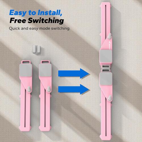 MERACH Pilates Board, Multifunctional Abdominal Plate, Detachable Ab Trainer Machine with Anti-Slip Design, Portable Pilates Reformer for Core Workouts, Home Gym Equipment for Women