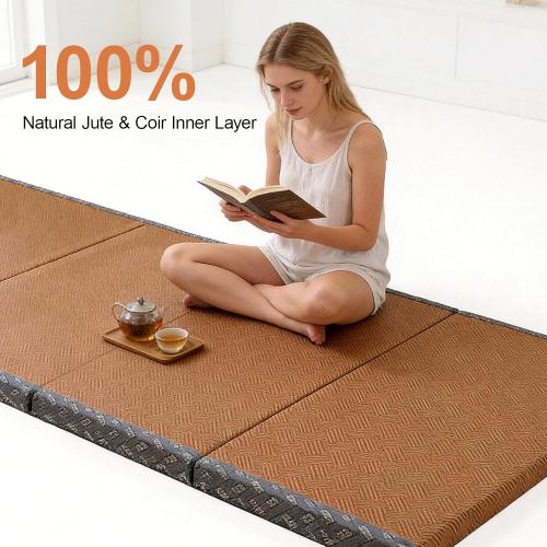 Japanese Tatami Mat, Tatami, Rug, Foldable Mattress, Roll up Rug, Japanese Floor Mattress, Floor Sleeping Japanese Futon Mattress, Meditation Yoga, Zen