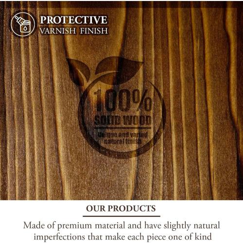 MyGift Cookbook Stand Recipe Book Holder Brown Wood Cutting Board Design | Kitchen Display Easel Reading Support Countertop Cooking Manual Tablet Rest Baking Meal Preparation Home Chef Organizer