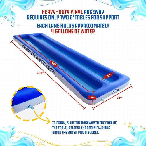 Boy Scouts of America Raingutter Regatta Inflatable Raceway