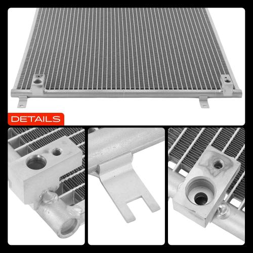A-Premium Air Conditioning A/C Condenser Compatible with 2016-2021 Honda Civic L4 2.0L
