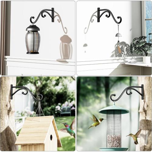 Plant Hook Hanging Plant Brackets - 2 Pack 10 Inch Plant Hanger.