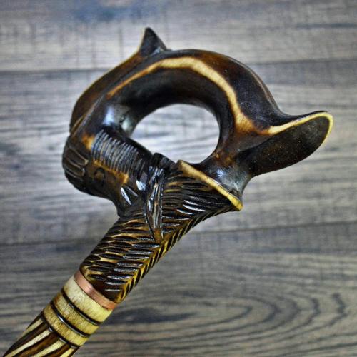 Canes Walking Sticks Wood Reeds Wooden Hand-Carved Carving Handmade Cane Stick Accessories