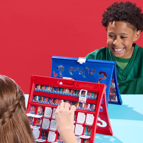 Guess Who? NFL Edition Board Game | Officially Licensed NFL Game for Kids and Families | Ages 6  | 2 Players | 15 Mins. | Football Games