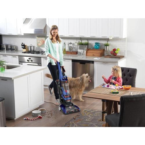 Hoover WindTunnel 2 Whole House Rewind Bagless Vacuum Cleaner, Corded Upright Vac, HEPA Media Filtration, Blocks Allergens and Absorbs Odors, Corded Vacuum Cleaners for Home Use