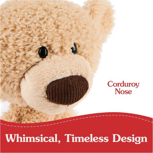 Color Beige GUND Toothpick Classic Teddy Bear, Premium Stuffed Animal for Ages 1 and Up, Beige
