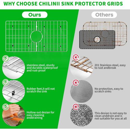 24 x 12 Stainless Steel Sink Protector