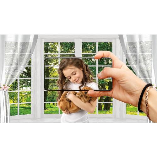 YYNXSY 8X6FT Spring Window Landscape Photography Background White YY-1013