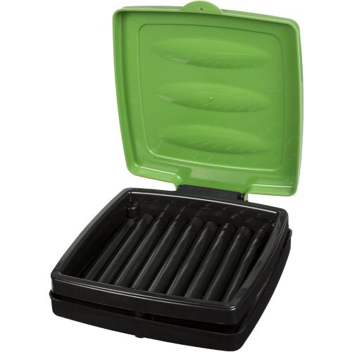 Portable Trash Bag Holder - Collapsible Trashcan for Garbage - Indoor/Outdoor Use - Ideal for Camping, Recycling, and More by Wakeman Outdoors (Green)