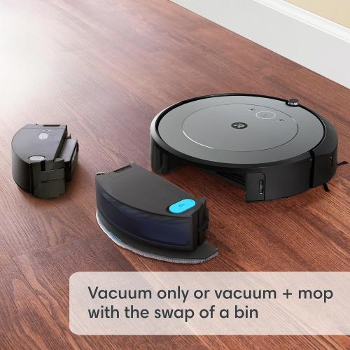 iRobot Roomba Combo i3  (3574) Robot Vacuum & Mop – Self-Empty for Up to 60 Days, Clean by Room with Smart Mapping, Dual Multi-Surface Brushes for a Thorough Clean, Ideal for Homes with Pets