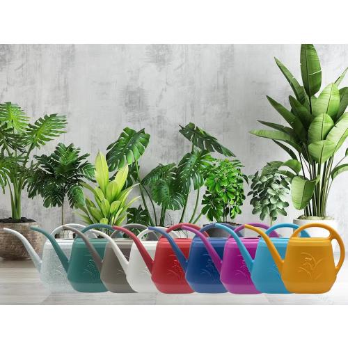 Watering Can for Home Garden - White Color - 1/2 Gallon