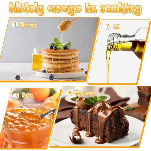 Eccliy 50 Pack 8.5 oz Plastic Squeeze Condiment Bottles with Twist on Cap Lids, Sauce Squeeze Multipurpose Squirt Bottles for BBQ Sauce Dressing Grilling Crafts Syrup Oil, 250 ml