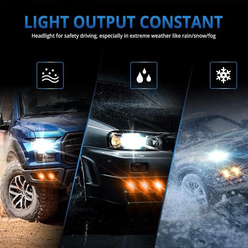 4Pcs 23mm DC 12V Black shell Eagle Eye Cob LED Car Fog DRL Daytime Running Light Backup Reverse Tail Rock Lights Headlights Signal Lamp Small bulb use for car and motorcycle (Orange)