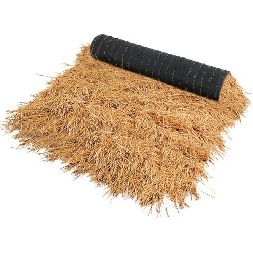 XLX TURF Synthetic Thatch Grass Roof for Western Party Decor Tiki Bar - Fireproof Artificial Hay Straw Roll Barn Wedding DIY Crafts Birthday Background Garden Fence Patio -