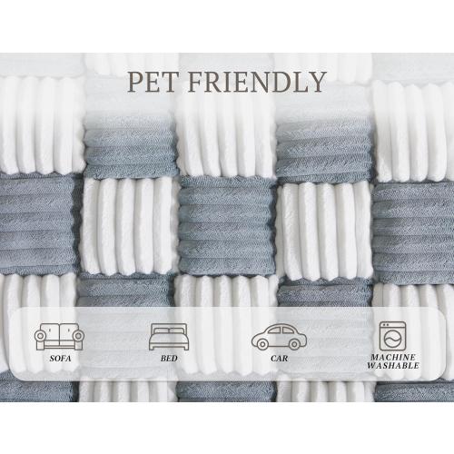 Couch Cushion Cover for dogs Sofa Cover Washable Pet Love Seat Couch Covers for Sofa Slipcovers Couch Protector Blanket for Dogs Sofa Cushion Covers for Pets Washable Pad Blue Grey 70x150cm/27.6x59in