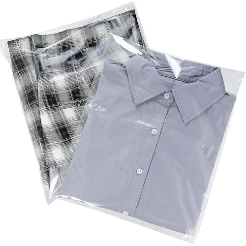 Geyoga 120 Pcs 4 Size Clear Plastic Cello Bag Resealable Self Adhesive Cellophane Bag for Candy Cookies Decorative Wrapper