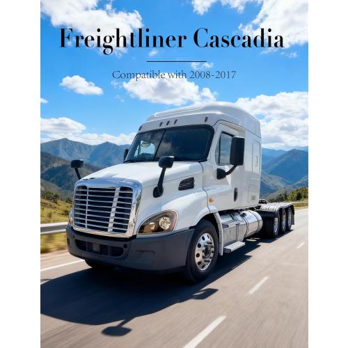 Headlight Replacement for Freightliner Cascadia 2008 2009 2010 2011 2012 2013 2014 2015 2016 2017 Freightliner Cascadia Headlights Cascadia Halogen Headlamp