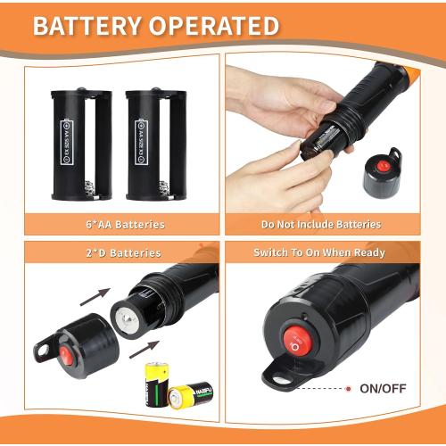 Portable Transfer Pump Battery Operated Electric Siphon Pump for Gas Fuel Diesel Transfer 3.5GPM Flow Oil Extractor - Ideal Gasoline Transfer Pump Easy to Use Hand Fuel Pump, JM-CYB04